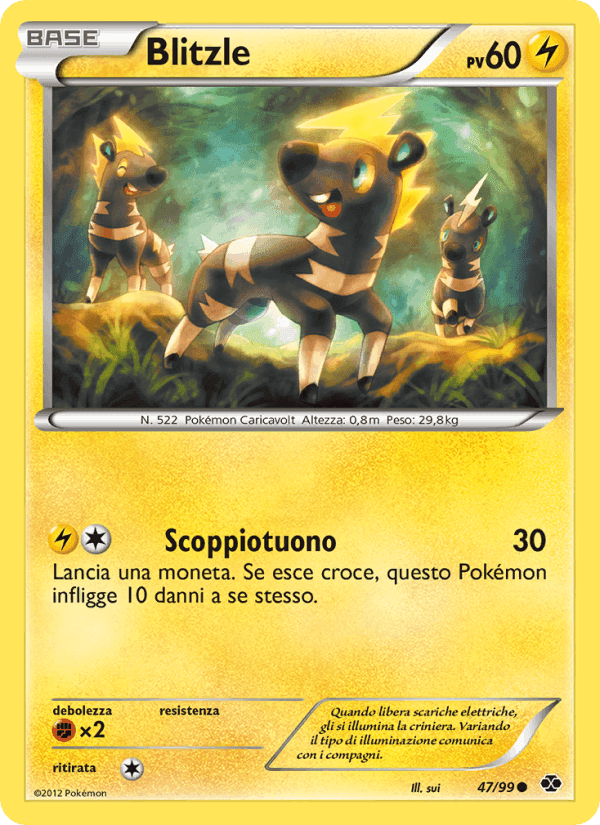 Blitzle, carta 47 di Destini Futuri