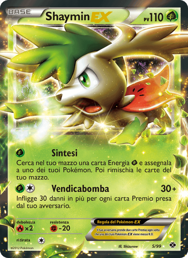 Shaymin-EX, carta 5 di Destini Futuri