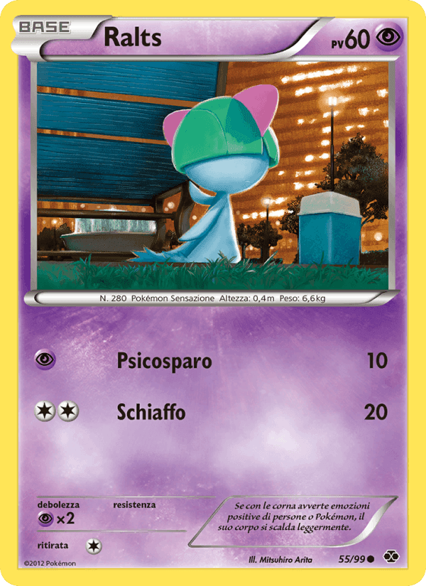 Ralts, carte 55 de Destini Futuri