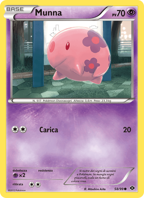 Munna, carta 58 di Destini Futuri
