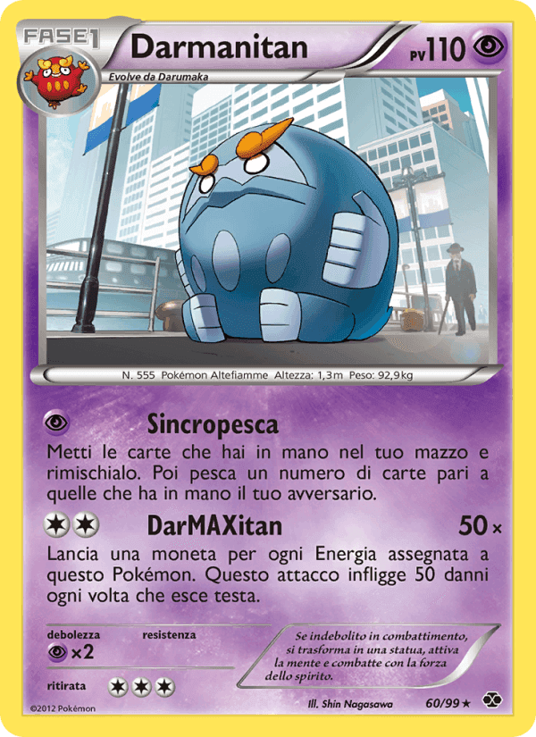 Darmanitan, carta 60 di Destini Futuri