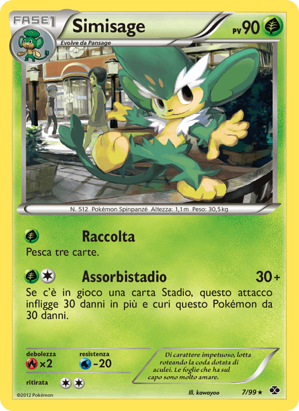 Simisage, carta 7 di Destini Futuri