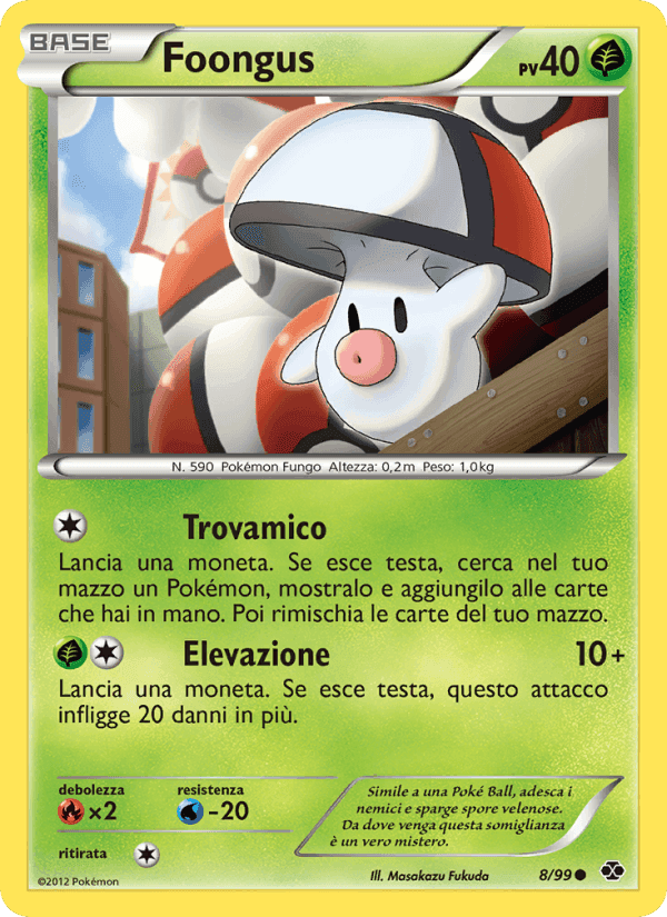 Foongus, carta 8 di Destini Futuri
