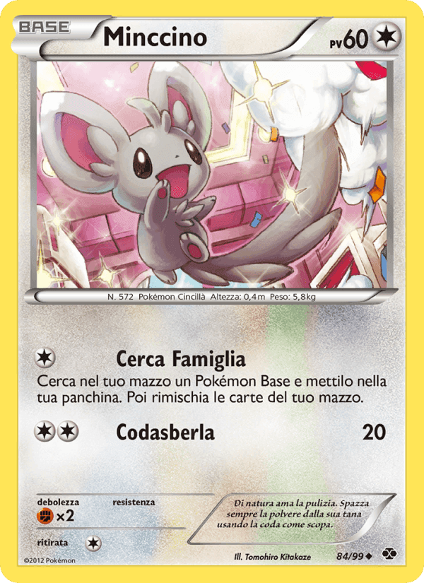 Minccino, carta 84 di Destini Futuri