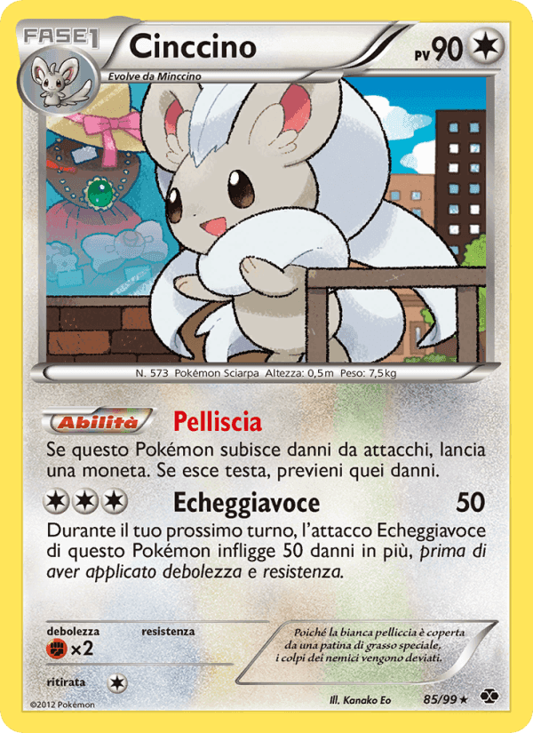 Destini Futuri の 85 番、Cinccino