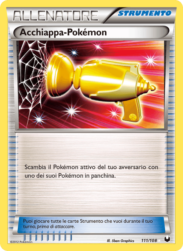 Acchiappa-Pokémon, card 111 from Esploratori delle Tenebre