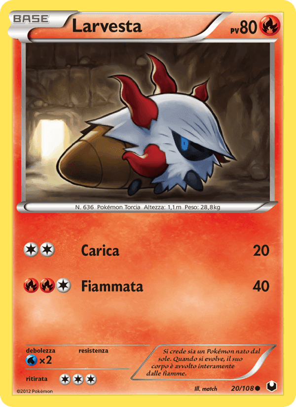 Larvesta, carte 20 de Esploratori delle Tenebre
