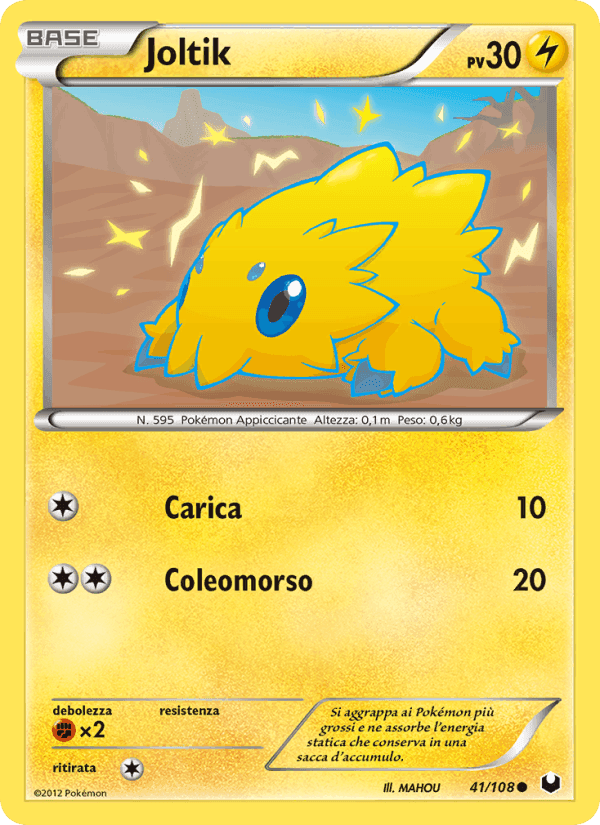 Joltik, carta 41 di Esploratori delle Tenebre