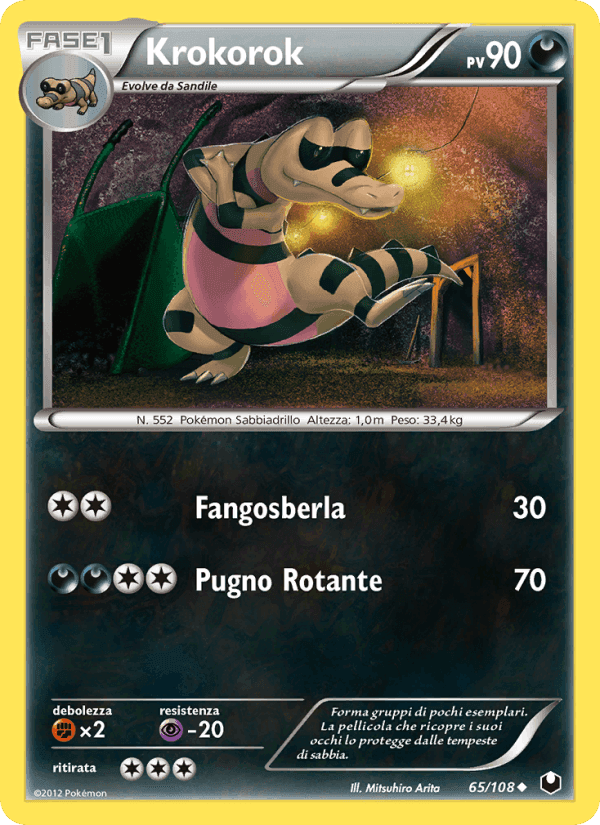 Krokorok, carta 65 di Esploratori delle Tenebre
