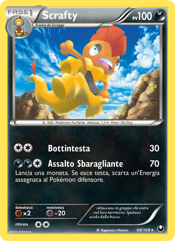 Esploratori delle Tenebre の 68 番、Scrafty