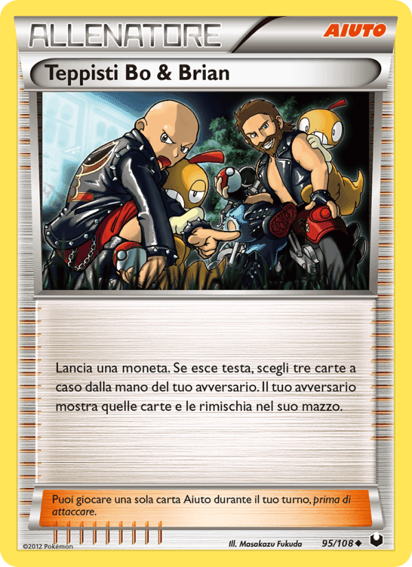 Teppisti Bo & Brian, carta 95 di Esploratori delle Tenebre
