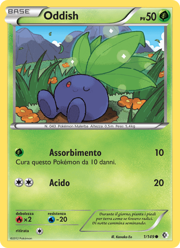 Confini Varcati の 1 番、Oddish