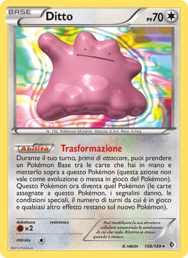 Ditto, carte 108 de Confini Varcati