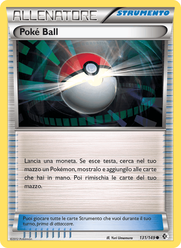 Poké Ball, card 131 from Confini Varcati