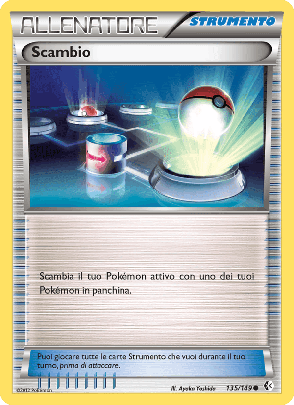 Scambio, card 135 from Confini Varcati