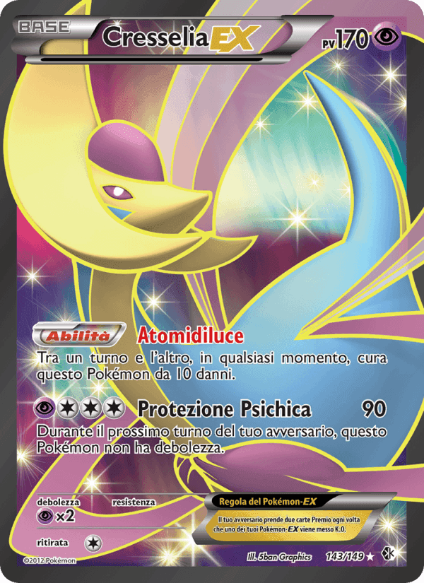 Cresselia-EX, carta 143 di Confini Varcati