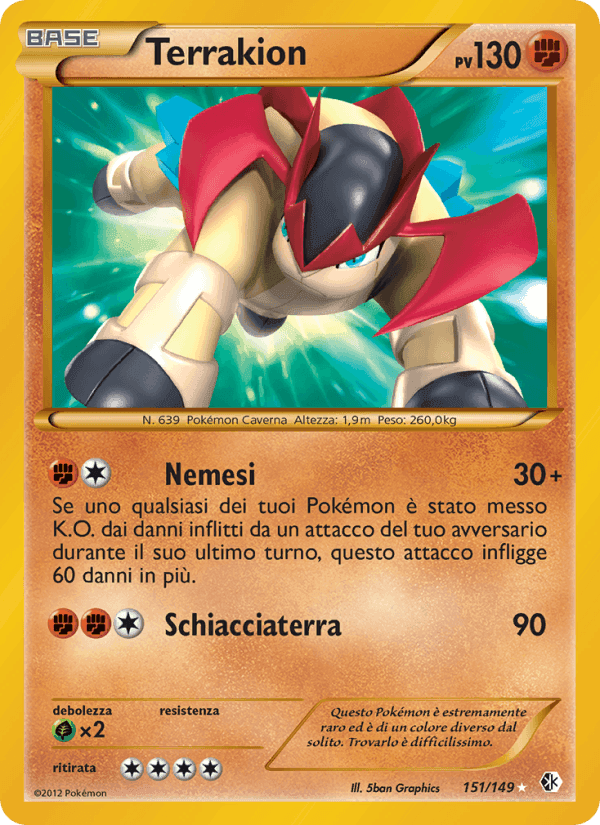 Terrakion, carta 151 di Confini Varcati