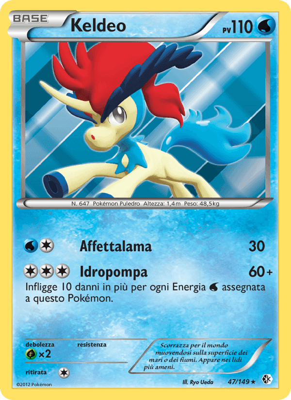 Confini Varcati の 47 番、Keldeo