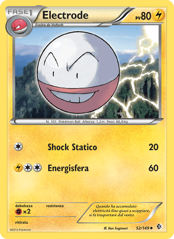 Electrode, carta 52 di Confini Varcati