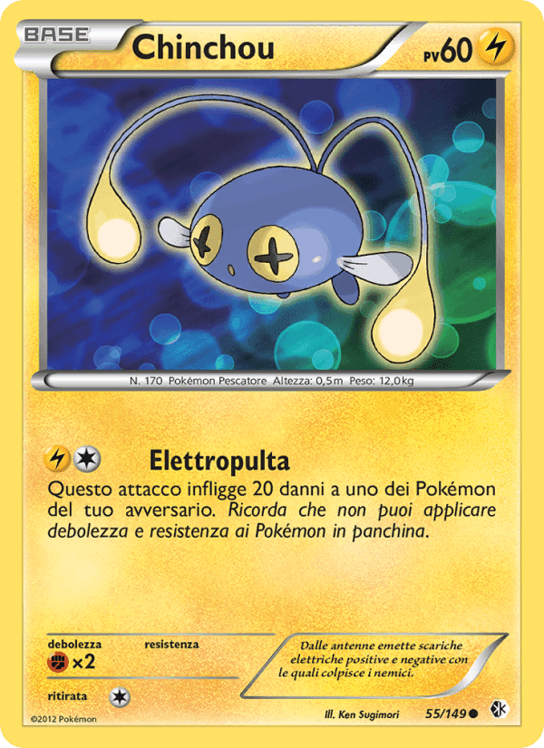 Chinchou, carta 55 di Confini Varcati
