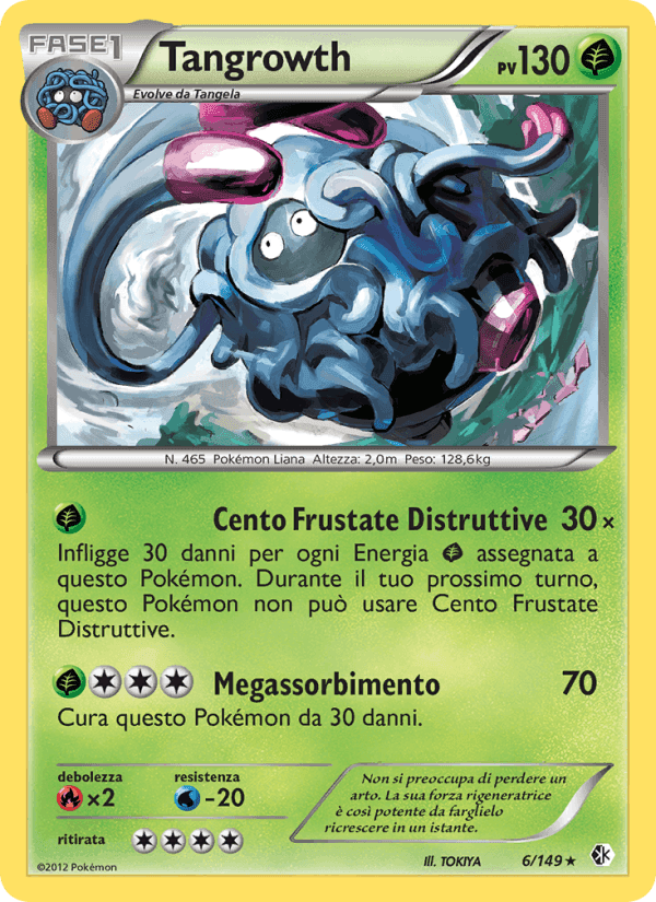 Tangrowth, carta 6 di Confini Varcati