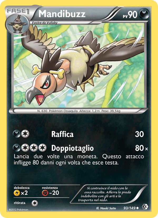 Mandibuzz, card 93 from Confini Varcati