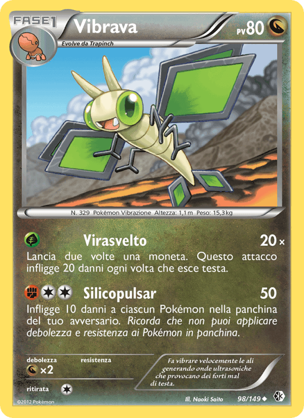 Vibrava, carte 98 de Confini Varcati