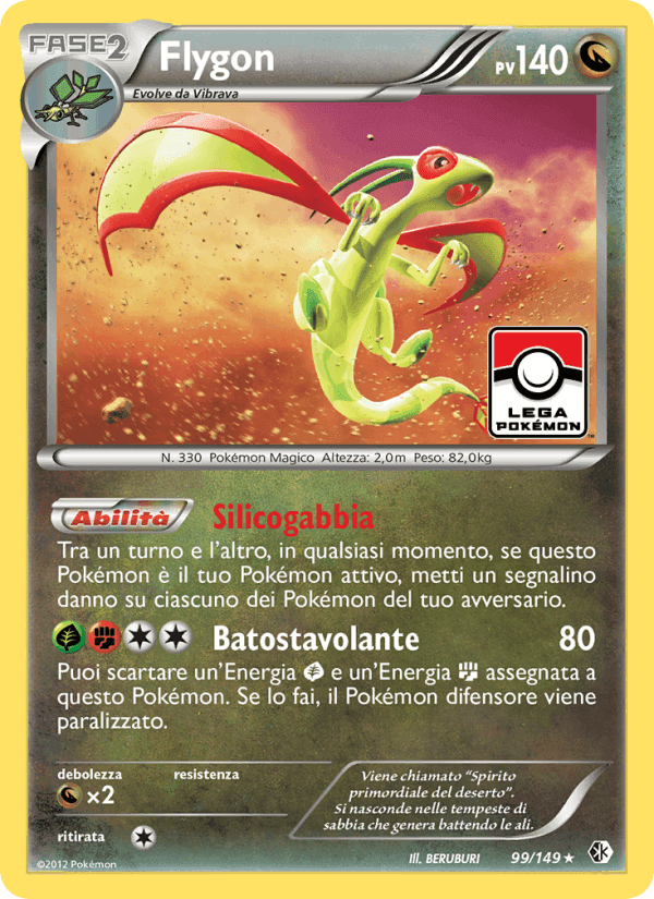 Flygon, carta 99 di Confini Varcati