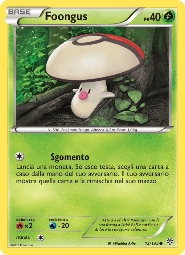 Foongus, carta 12 di Uragano Plasma