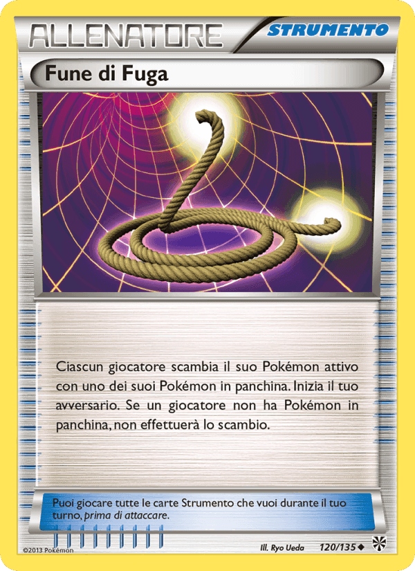 Fune di Fuga, carta 120 di Uragano Plasma