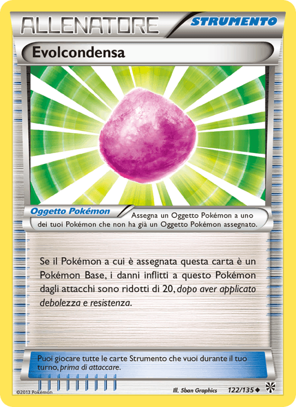 Evolcondensa, carta 122 di Uragano Plasma