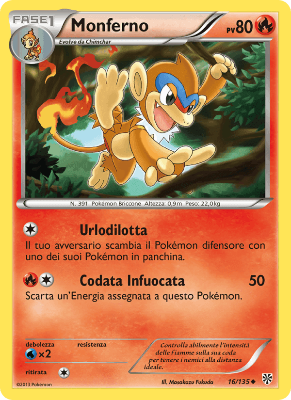 Monferno, carta 16 di Uragano Plasma