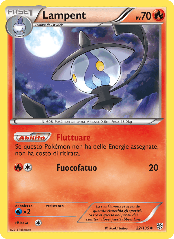 Lampent, carta 22 di Uragano Plasma