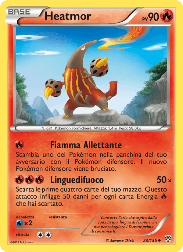 Heatmor, carta 23 di Uragano Plasma