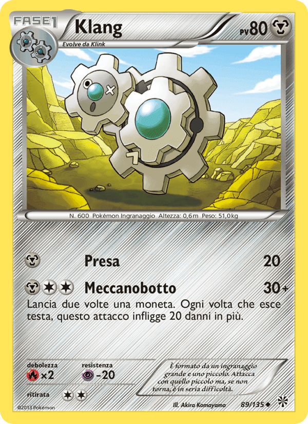 Klang, card 89 from Uragano Plasma