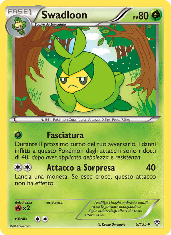 Swadloon, carta 9 di Uragano Plasma