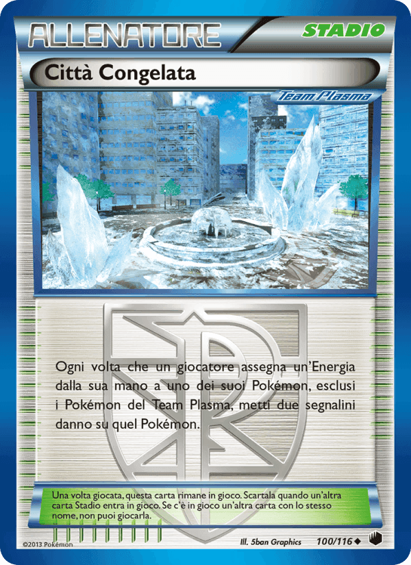 Ghiacciopoli, carta 100 di Glaciazione Plasma