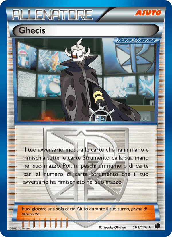 Ghecis, carta 101 di Glaciazione Plasma