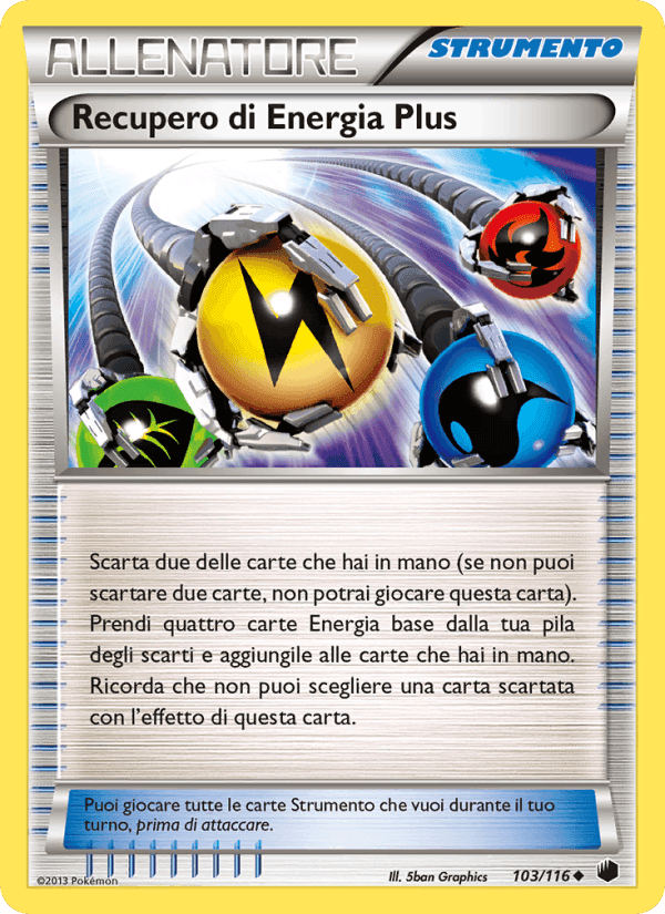 Recupero di Energia Plus, carta 103 di Glaciazione Plasma