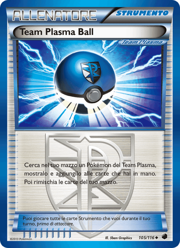 Team Plasma Ball, carta 105 di Glaciazione Plasma