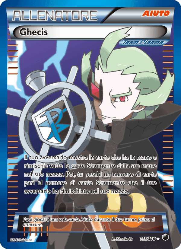 Ghecis, carta 115 de Glaciazione Plasma