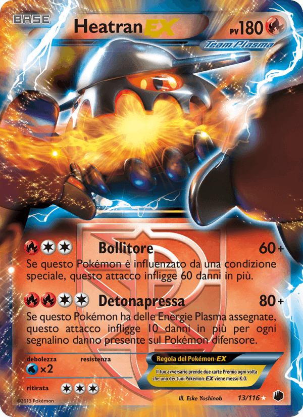 Heatran-EX, carta 13 di Glaciazione Plasma