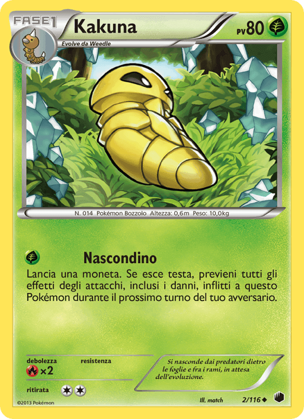 Kakuna, carta 2 di Glaciazione Plasma