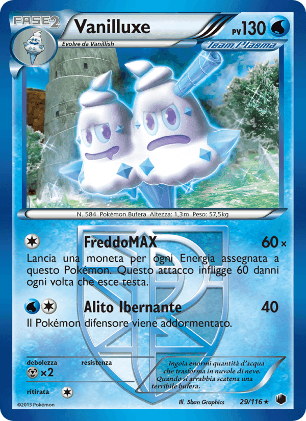 Vanilluxe, carta 29 di Glaciazione Plasma