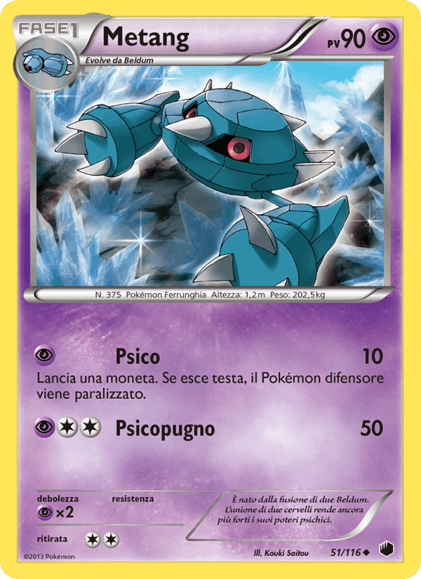 Metang, carte 51 de Glaciazione Plasma