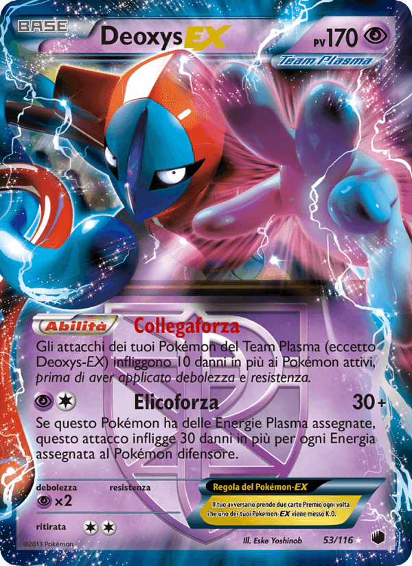 Deoxys-EX, carte 53 de Glaciazione Plasma