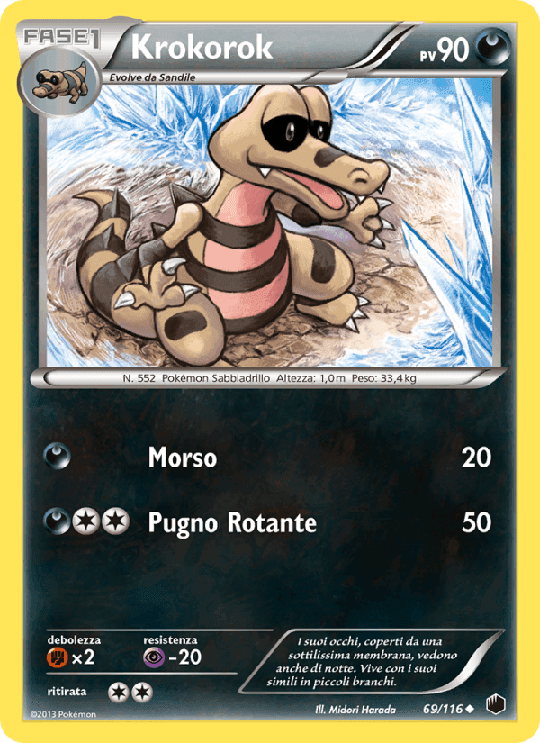 Krokorok, carta 69 di Glaciazione Plasma