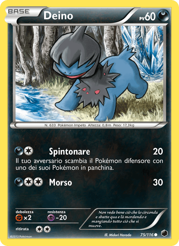 Deino, carta 75 di Glaciazione Plasma