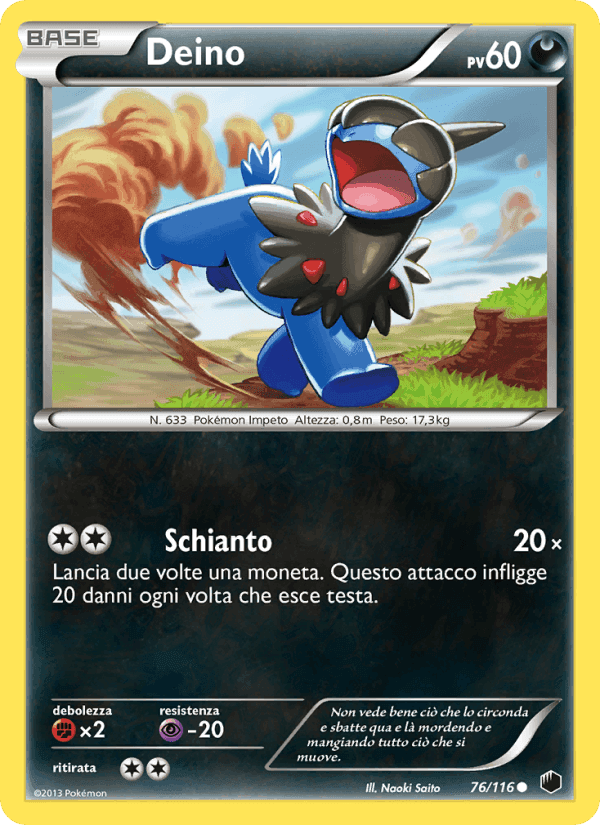 Deino, carta 76 di Glaciazione Plasma