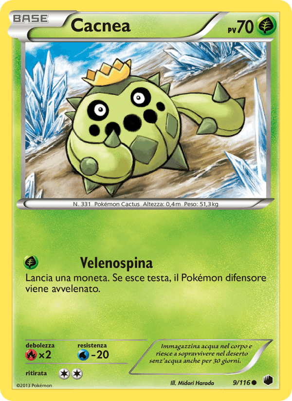 Cacnea, carta 9 di Glaciazione Plasma